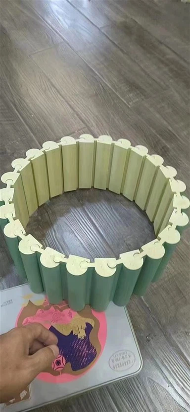 Pvc Flessibbli Nofs Round Panel Kisi tal-Ħitan