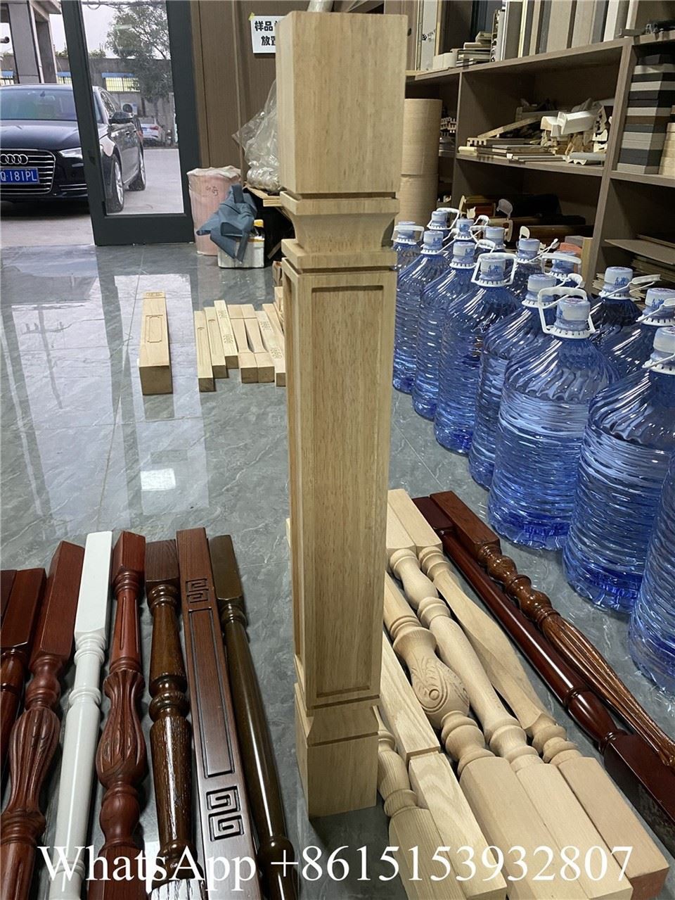 Solid Wood Stair Balusters Stair Pillars Stair Post