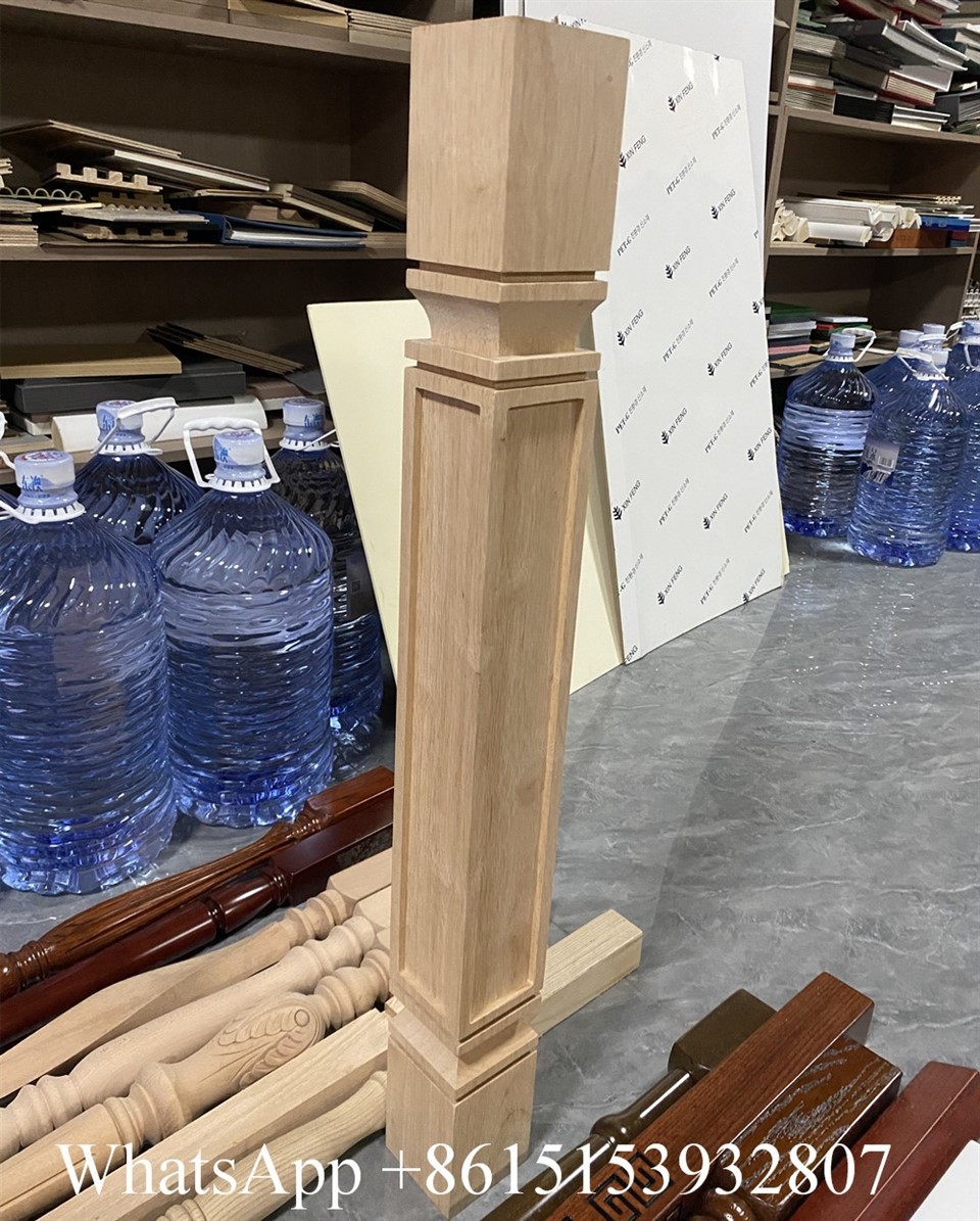 Solid Wood Stair Balusters Stair Pillars Stair Post